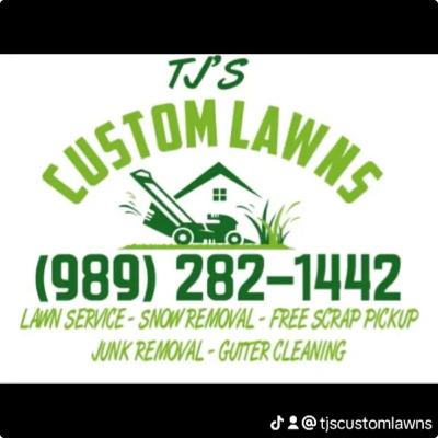 TJ's custom lawns LLC is about to take Michigan by storm !
