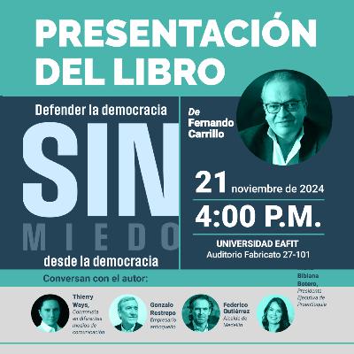 Conversatorio libro “Defender la democracia sin miedo desde la democracia” Conversatorio libro “Defender la democracia sin miedo desde la democracia”