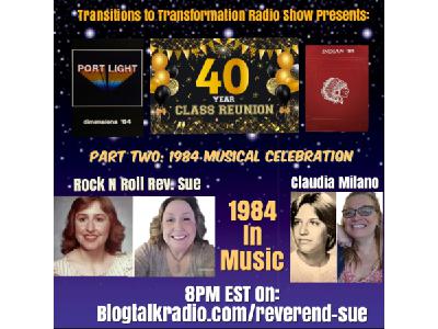 40th High Reunion Part 2: 1984 in music 40th High Reunion Part 2: 1984 in music