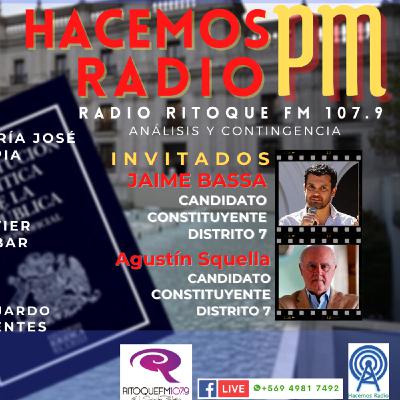 Los profesores Jaime Bassa + Agustin Squella, en Hacemos Radio PM en la Ritoque FM