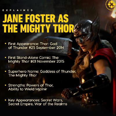 NEWSFLASH: Jane Foster is also Thor, get over it