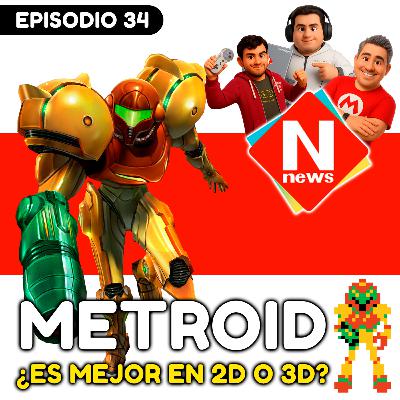 1️⃣ ¿Metroid luce mejor en 2D o 3D? La batalla definitiva 🤜🤛🎮 | N-News #34🎮