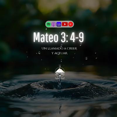 Mateo 3: 4-9