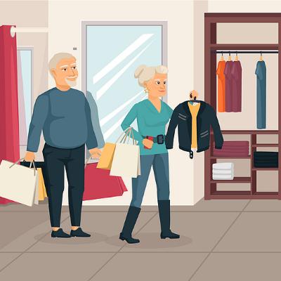 The retiree shopping spree The retiree shopping spree