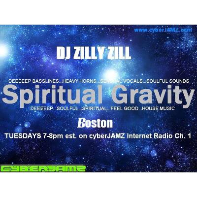 Spiritual Gravity Boston w/ DJ Zilly Zill live on cyberJAMZ 9/9/14
