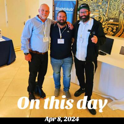 Learning Weekly in the Office - The Siyum Lel Seder, Chag, 7th Pesach, Sefirah & Beyond!