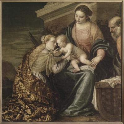 Paolo Veronese. Le mariage mystique de sainte Catherine