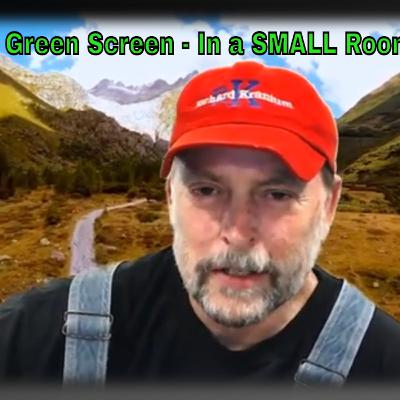 Green Screen in a SMALL Room Green Screen in a SMALL Room