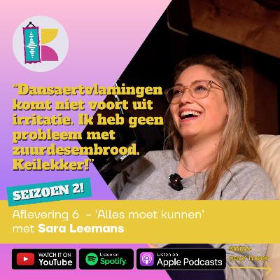 #18 Sara Leemans (Dansaertvlamingen) - Alles heeft nut