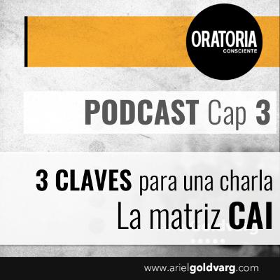 Cap 03_Tres claves para armar una charla: la Matriz CAI