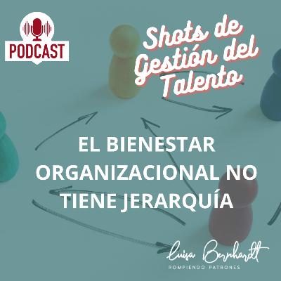 El Bienestar Organizacional no tiene jerarquía