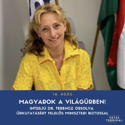 #14 - Magyarok a világűrben! - interjú Dr. Ferencz Orsolya űrkutatásért felelős miniszteri biztossal #14 - Magyarok a világűrben! - interjú Dr. Ferencz Orsolya űrkutatásért felelős miniszteri biztossal