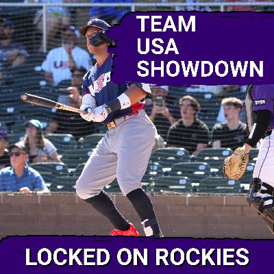 The Colorado Rockies Couldn't Keep Up With A Stacked Team USA Lineup