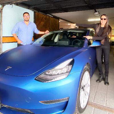 Gabriel Salazar de Autodinamico y su Tesla Model 3 "Edison"