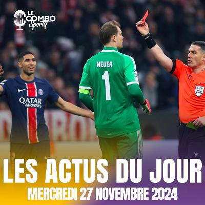 🗞️ Les Actus Sportives du Jour - Mercredi 27 novembre 2024 🗞️ Les Actus Sportives du Jour - Mercredi 27 novembre 2024