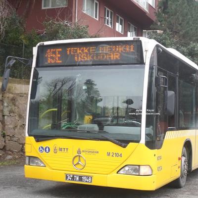 ASMR Public Transportation in Istanbul | 15E - IETT | Mercedes-Benz Citaro | Full Ride Bus Trip | Massive ZF Ecomat Noice/Sound | White Noise Bus | Ecomat Kickdown
