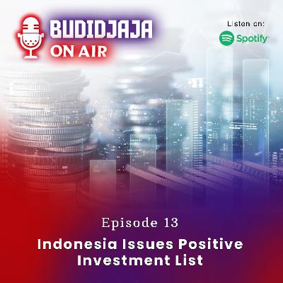 Episode 13 - Indonesia Issues Positive Investment List