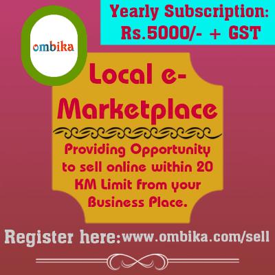 Shop & Sell Online with Local e-Marketplace by OMBIKA (www.ombika.com)