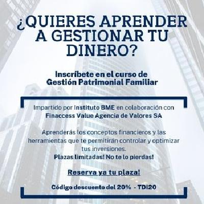Toma el control de tus finanzas con BME y Finaccess Toma el control de tus finanzas con BME y Finaccess