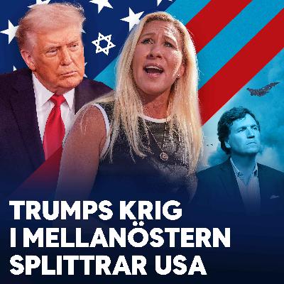 Trumps krig i mellanöstern splittrar USA