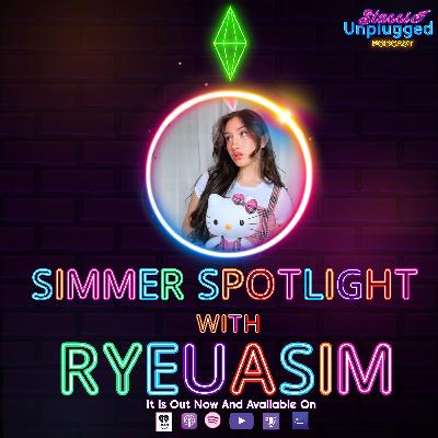 Simmer Spotlight: Seven Questions with ryeuasim