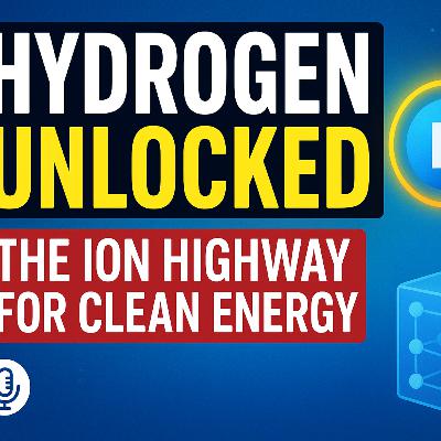 Xa lộ ion siêu dẫn – Con đường mới của năng lượng Hydro 🚀 Xa lộ ion siêu dẫn – Con đường mới của năng lượng Hydro 🚀