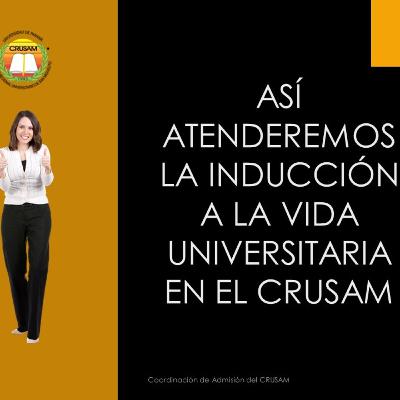 Anuncio importante sobre la Inducción a la Vida Universitaria, cursos y mucho más.