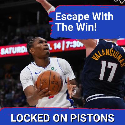 CAUTION: Detroit Pistons’ Narrow WIN in Denver REVEALS Deep Shooting Concerns for Playoffs CAUTION: Detroit Pistons’ Narrow WIN in Denver REVEALS Deep Shooting Concerns for Playoffs