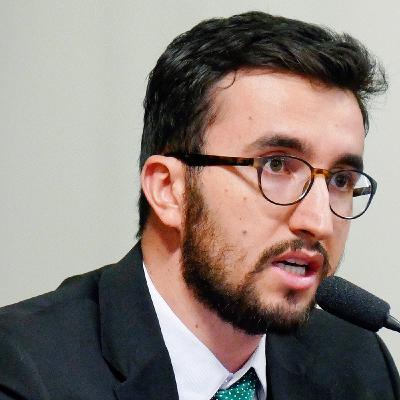 Alisson Bruno, coordenador do e-Cidadania, apresenta os números do portal em 2025 e destaca a participação social