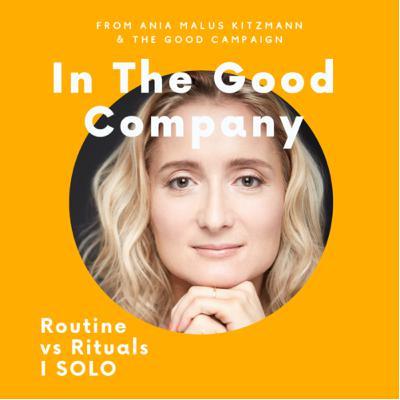 Routines vs rituals - small game changer?