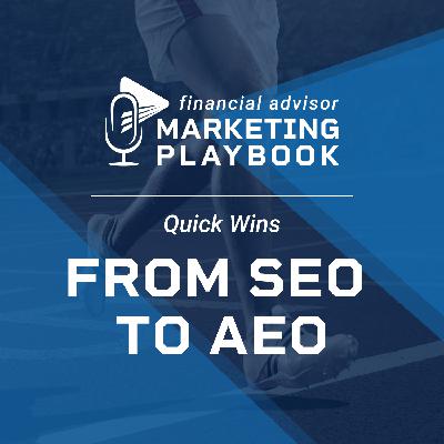 From SEO to AEO: How Financial Advisors Can Rank in ChatGPT & Google AI From SEO to AEO: How Financial Advisors Can Rank in ChatGPT & Google AI