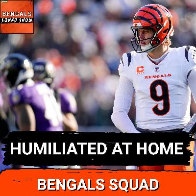 BENGALS SQUAD SHOW: Bengals SHUTOUT in UGLY home loss to Ravens, MAJOR CHANGES need to be made