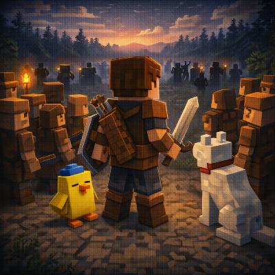 Chapter 48 – The First Wave | Karlik’s Minecraft Stories