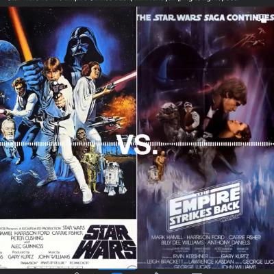 Star Wars vs. The Empire Strikes Back—& Old School Action Figures