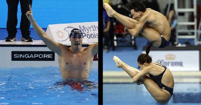 Doppio oro a Singapore