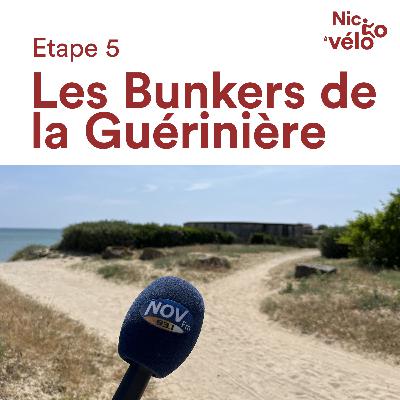 Nico à vélo - E5 - Nord-Ouest-Vendée - Les bunkers de la Guérinière