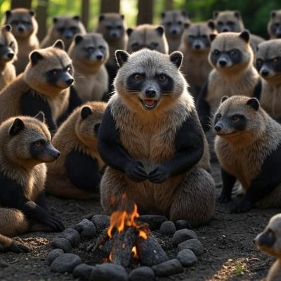 EP2-48 八百八狸（Happyakuyadanuki = 808raccoon dogs）