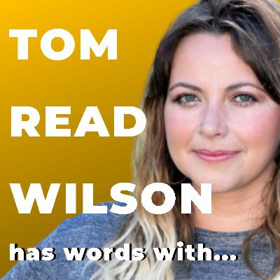 Tom Read Wilson has words with Charlotte Church Tom Read Wilson has words with Charlotte Church
