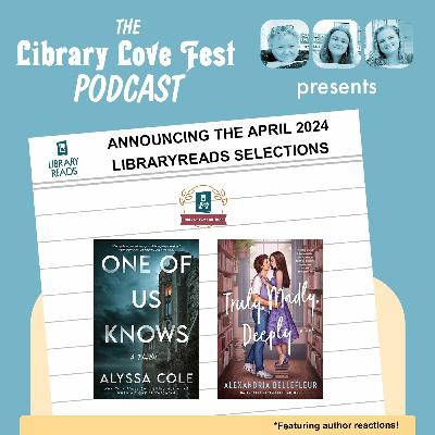 Announcing the April 2024 LibraryReads Picks (Feat. author reactions!)