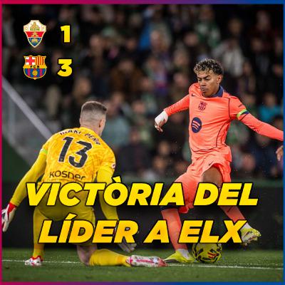 El Barça guanya tot i la mala punteria | Elche 1 FC Barcelona 3