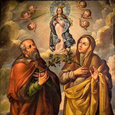 Prayer, St Joachim and St Anne