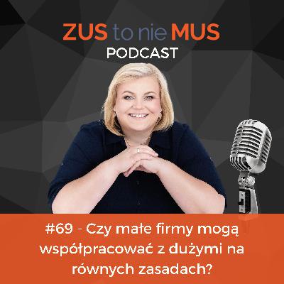 #69 - Czy małe firmy mogą współpracować z dużymi na równych zasadach? #69 - Czy małe firmy mogą współpracować z dużymi na równych zasadach?