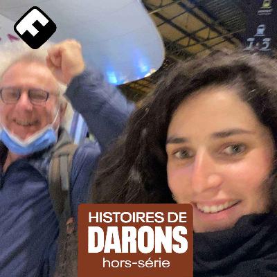 Coline m'a envoyé une superbe lettre pour son père (et je lui ai proposé de la lire au micro)