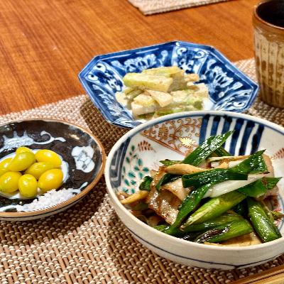 #19　24-26品目：季節感とは。春先に聞いてほしかった葉ニンニクを今更