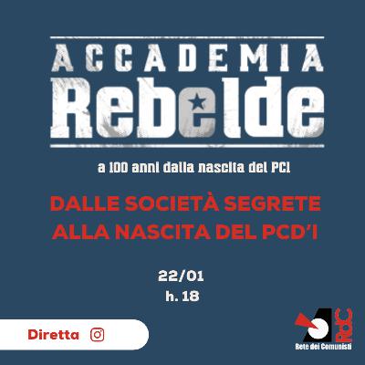 Dalle società segrete alla nascita del PCd'I