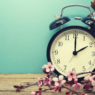 Be prepared for the upcoming Spring forward time change!