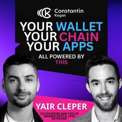 🧵 Your Wallet, Your Chain, Your Apps All Powered by THIS — Yair Cleper | Ep. 101 🧵 Your Wallet, Your Chain, Your Apps All Powered by THIS — Yair Cleper | Ep. 101