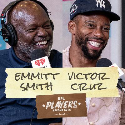 Emmitt Smith talks becoming a Super Bowl champion and Victor Cruz on John Harbaugh coaching the Giants