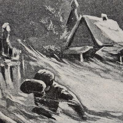 Метель. Увлекательный святочный рассказ. Н.И. Позняков. 1907 г.