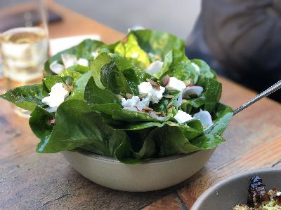 Ultraprocessed food may increase your chance of an early death, Brisk walking pace may lower risk of heart rhythm abnormalities, Spring Salad with Goat Cheese